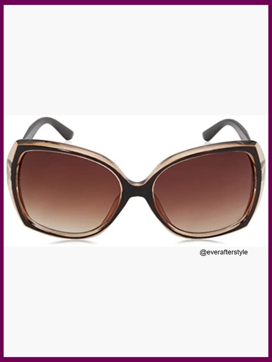 Oversized Retro Butterfly Sunglasses with UV400 Protection main image 3